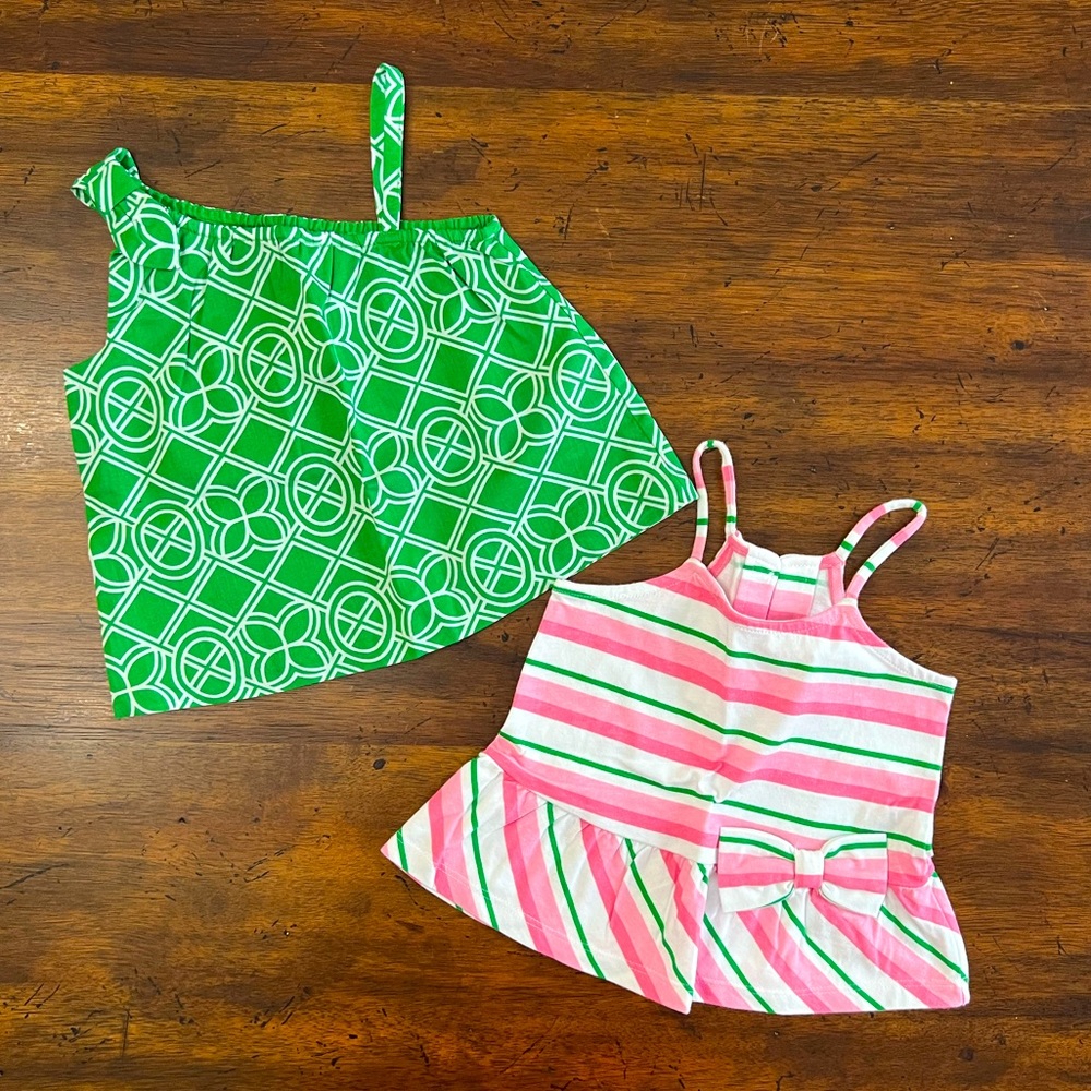 Janie and Jack 2pc Tops NWT 12-18M